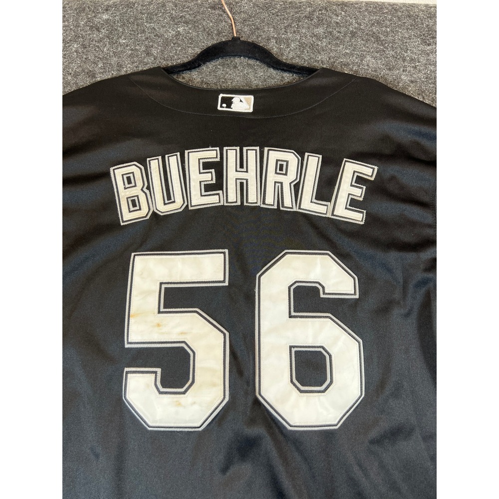 Vintage Majestic Chicago White Sox Mark Buehrle Jersey Mens 52 Stitched MLB